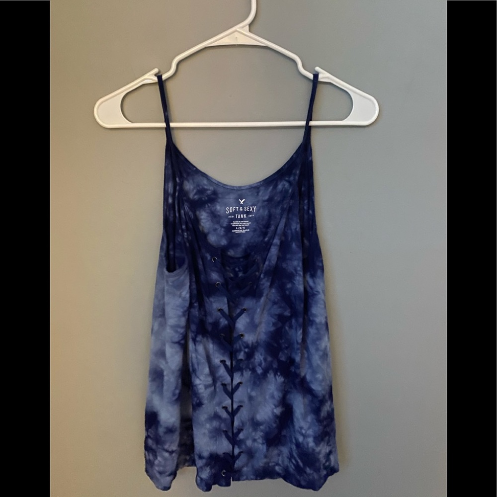 Blue AE Tank Top